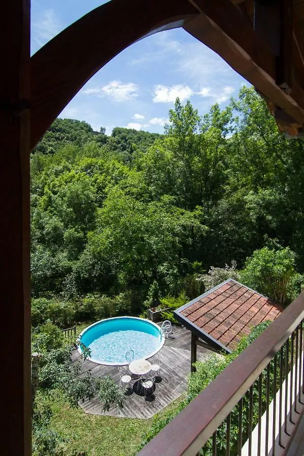 Belle Maison De Maitre Avec Piscine Et Jardin Au Bord D'Un Village Medieval Caylus